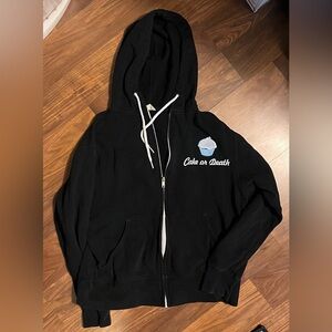 Eddie Izzard Cake or Death zip up